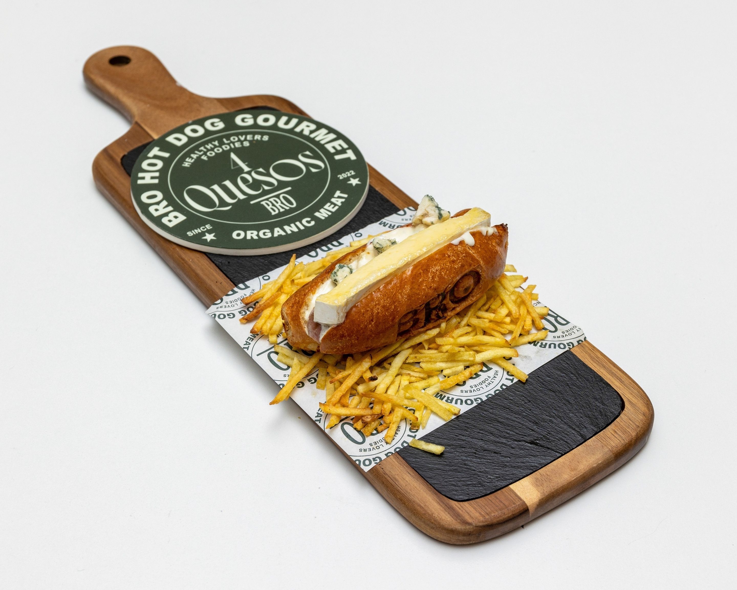 4 Quesos BRO — hot dog gourmet BRO