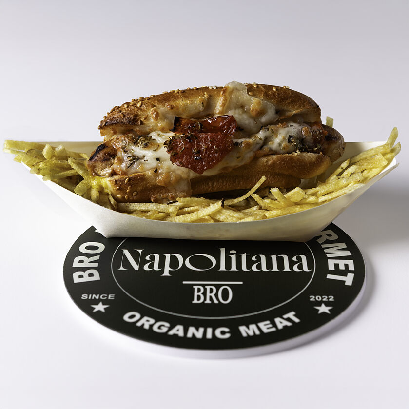 Napolitana BRO — hot dog gourmet BRO